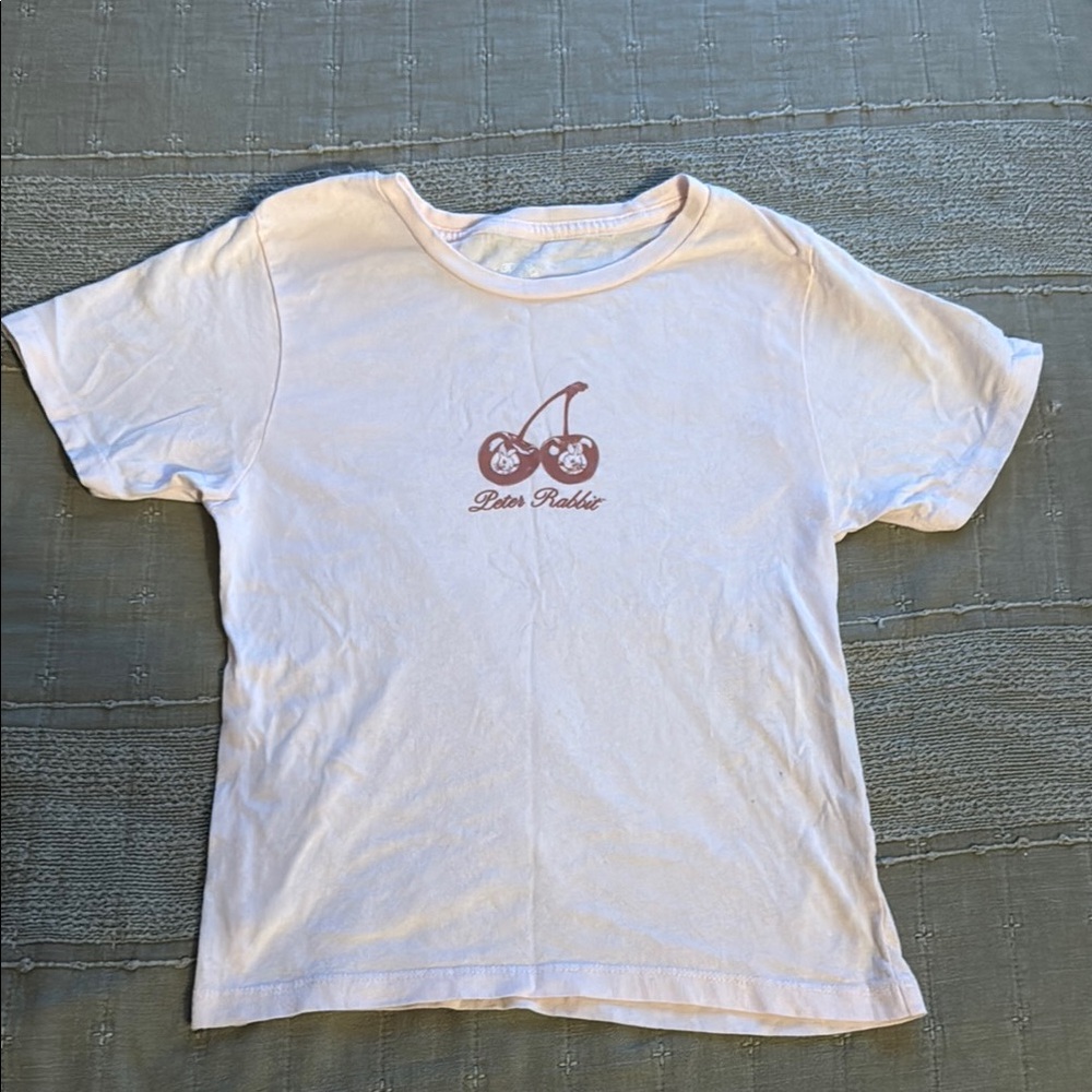 Vintage Peter Rabbit Pink Baby Tee